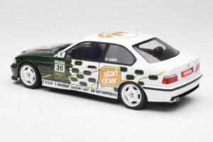 BMW M3 E36 Strafo Tic Tac Baltas Solido 1:18 S1803906 Metalas - nuotrauka 7 iš 8