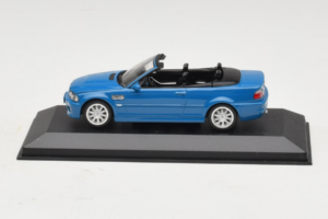 BMW M3 E46 Kabrioletas Mėlynas Minichamps 1:43 BMW015 Metalas