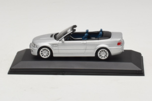 BMW M3 E46 Kabrioletas Sidabras Minichamps 1:43 80420024430-R1 Metalas