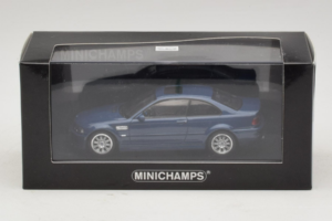 BMW M3 E46 Mėlynas Minichamps 1:43 BMW014 Metalas - nuotrauka 4 iš 4