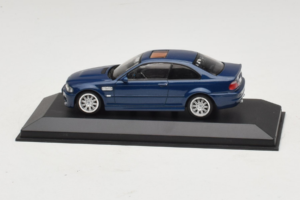 BMW M3 E46 Mėlynas Minichamps 1:43 BMW014 Metalas