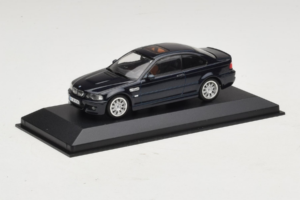 BMW M3 E46 Tamsiai Mėlynas Minichamps 1:43 80420009763-R1 Metalas - nuotrauka 2 iš 4