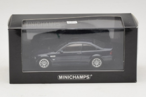 BMW M3 E46 Tamsiai Mėlynas Minichamps 1:43 80420009763-R1 Metalas - nuotrauka 4 iš 4