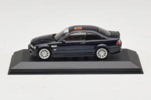 BMW M3 E46 Tamsiai Mėlynas Minichamps 1:43 80420009763-R1 Metalas