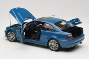 BMW M3 E46 Laguna Seca Blue AUTOart 1:18 70544 Metalas - nuotrauka 5 iš 8