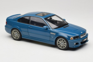 BMW M3 E46 Laguna Seca Blue AUTOart 1:18 70544 Metalas - nuotrauka 6 iš 8