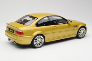 BMW M3 E46 Phoenix Geltonas Otto 1:12 G025 Derva - nuotrauka 2 iš 6