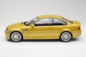 BMW M3 E46 Phoenix Geltonas Otto 1:12 G025 Derva - nuotrauka 3 iš 6