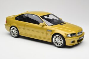 BMW M3 E46 Phoenix Geltonas Otto 1:12 G025 Derva - nuotrauka 4 iš 6