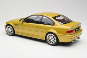 BMW M3 E46 Phoenix Geltonas Otto 1:12 G025 Derva - nuotrauka 5 iš 6