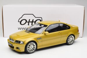 BMW M3 E46 Phoenix Geltonas Otto 1:12 G025 Derva - nuotrauka 6 iš 6
