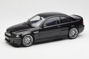 BMW M3 E46 CSL Juodas Kyosho 1:18 80430302736 Metalas