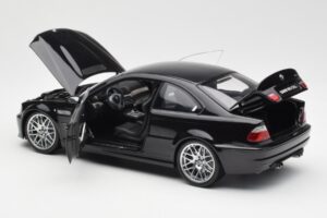 BMW M3 E46 CSL Juodas Kyosho 1:18 80430302736 Metalas - nuotrauka 5 iš 8