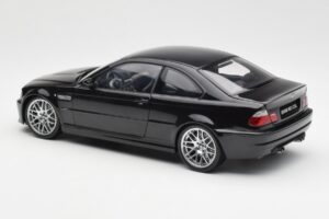 BMW M3 E46 CSL Juodas Kyosho 1:18 80430302736 Metalas - nuotrauka 7 iš 8
