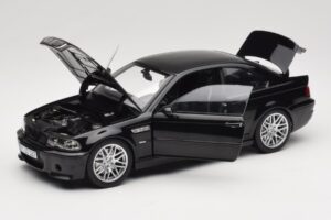 BMW M3 E46 CSL Sapphire Black Norev 1:18 183017 Metalas - nuotrauka 2 iš 8