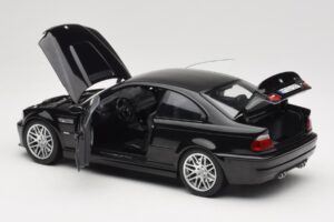 BMW M3 E46 CSL Sapphire Black Norev 1:18 183017 Metalas - nuotrauka 5 iš 8