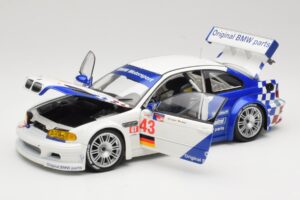 BMW M3 E46 GTR #24 D. Muller / J. Muller / H.-J. Stuck ALMS 2001 Minichamps 1:18 80430139184 Metalas - nuotrauka 2 iš 8