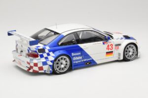BMW M3 E46 GTR #24 D. Muller / J. Muller / H.-J. Stuck ALMS 2001 Minichamps 1:18 80430139184 Metalas - nuotrauka 3 iš 8