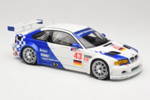 BMW M3 E46 GTR #24 D. Muller / J. Muller / H.-J. Stuck ALMS 2001 Minichamps 1:18 80430139184 Metalas - nuotrauka 6 iš 8