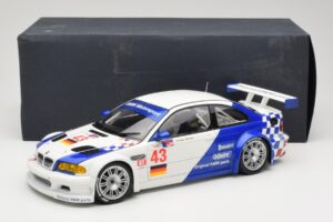 BMW M3 E46 GTR #24 D. Muller / J. Muller / H.-J. Stuck ALMS 2001 Minichamps 1:18 80430139184 Metalas - nuotrauka 8 iš 8