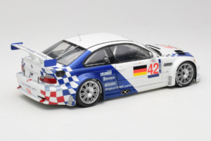 BMW M3 E46 GTR #42 J. Muller / J-J. Lehto ALMS 2001 Minichamps 1:18 80430139183-R1 Metalas - nuotrauka 3 iš 8