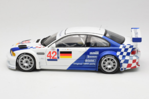 BMW M3 E46 GTR #42 J. Muller / J-J. Lehto ALMS 2001 Minichamps 1:18 80430139183-R1 Metalas - nuotrauka 4 iš 8