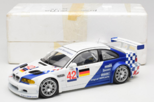 BMW M3 E46 GTR #42 J. Muller / J-J. Lehto ALMS 2001 Minichamps 1:18 80430139183-R1 Metalas - nuotrauka 8 iš 8