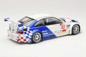 BMW M3 E46 GTR #42 J. Lehto / P. Ekblom ALMS 2001 Minichamps 1:18 100012142 Metalas - nuotrauka 3 iš 8