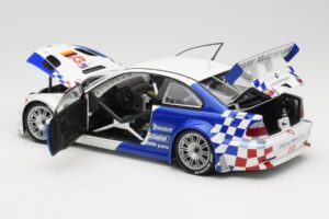 BMW M3 E46 GTR #42 J. Lehto / P. Ekblom ALMS 2001 Minichamps 1:18 100012142 Metalas - nuotrauka 5 iš 8