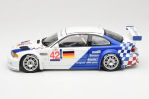 BMW M3 E46 GTR #42 J. Lehto / J. Muller ELMS 2001 Minichamps 1:18 100012192 Metalas - nuotrauka 4 iš 8