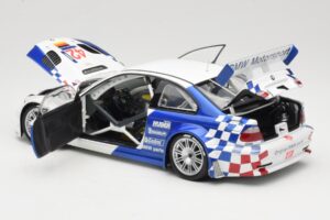 BMW M3 E46 GTR #42 J. Lehto / J. Muller ELMS 2001 Minichamps 1:18 100012192 Metalas - nuotrauka 5 iš 8
