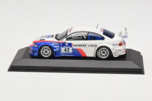 BMW M3 E46 GTR #42 P. Muller / J. Muller / H-J. Stuck / P. Lamy ADAC 24h Nurburgring 2004 Minichamps 1:43 BMW001 Metalas
