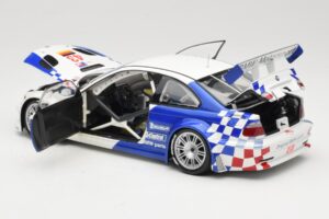 BMW M3 E46 GTR #43 D. Muller ALMS 2001 Minichamps 1:18 100012143 Metalas - nuotrauka 5 iš 8