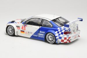 BMW M3 E46 GTR #43 D. Muller ALMS 2001 Minichamps 1:18 100012143 Metalas - nuotrauka 7 iš 8