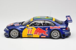 BMW M3 E46 GTR #11 Red Bull Interlagos 2005 AUTOart 1:18 80645 Metalas - nuotrauka 3 iš 6