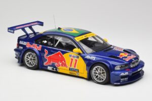 BMW M3 E46 GTR #11 Red Bull Interlagos 2005 AUTOart 1:18 80645 Metalas - nuotrauka 4 iš 6
