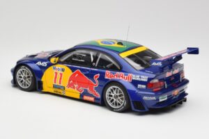 BMW M3 E46 GTR #11 Red Bull Interlagos 2005 AUTOart 1:18 80645 Metalas - nuotrauka 5 iš 6