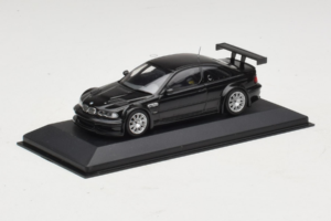 BMW M3 E46 GTR Street Juodas Minichamps 1:43 BMW020 Metalas - nuotrauka 2 iš 5