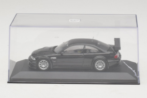 BMW M3 E46 GTR Street Juodas Minichamps 1:43 BMW020 Metalas - nuotrauka 4 iš 5