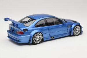 BMW M3 E46 GTR Street Mėlynas Minichamps 1:18 80430302540 Metalas - nuotrauka 3 iš 8