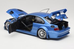 BMW M3 E46 GTR Street Mėlynas Minichamps 1:18 80430302540 Metalas - nuotrauka 5 iš 8