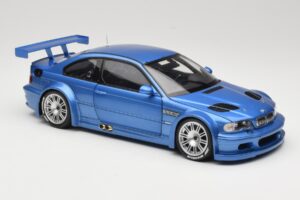 BMW M3 E46 GTR Street Mėlynas Minichamps 1:18 80430302540 Metalas - nuotrauka 6 iš 8