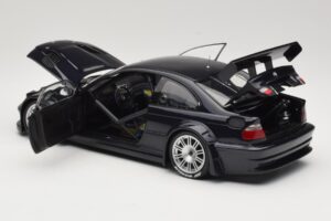 BMW M3 E46 GTR Street Carbon Black Minichamps 1:18 80430152552 Metalas - nuotrauka 5 iš 8
