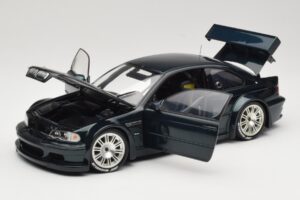BMW M3 E46 GTR Street Emerald Green Minichamps 1:18 80430396025 Metalas - nuotrauka 2 iš 8
