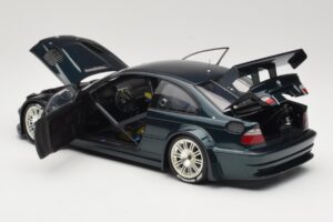 BMW M3 E46 GTR Street Emerald Green Minichamps 1:18 80430396025 Metalas - nuotrauka 5 iš 8