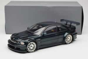 BMW M3 E46 GTR Street Emerald Green Minichamps 1:18 80430396025 Metalas - nuotrauka 8 iš 8
