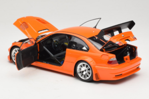 BMW M3 E46 GTR Street Oranžinis Minichamps 1:18 100012106 Metalas - nuotrauka 5 iš 8