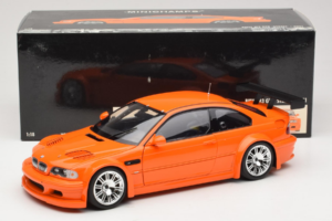 BMW M3 E46 GTR Street Oranžinis Minichamps 1:18 100012106 Metalas - nuotrauka 8 iš 8