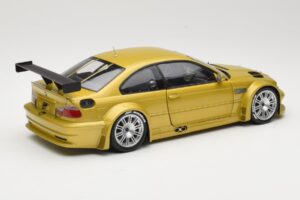 BMW M3 E46 GTR Street Phoenix Yellow Minichamps 1:18 80430309444 Metalas - nuotrauka 3 iš 8