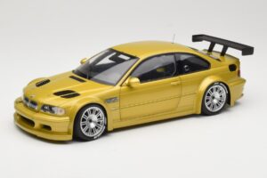 BMW M3 E46 GTR Street Phoenix Yellow Minichamps 1:18 80430309444 Metalas